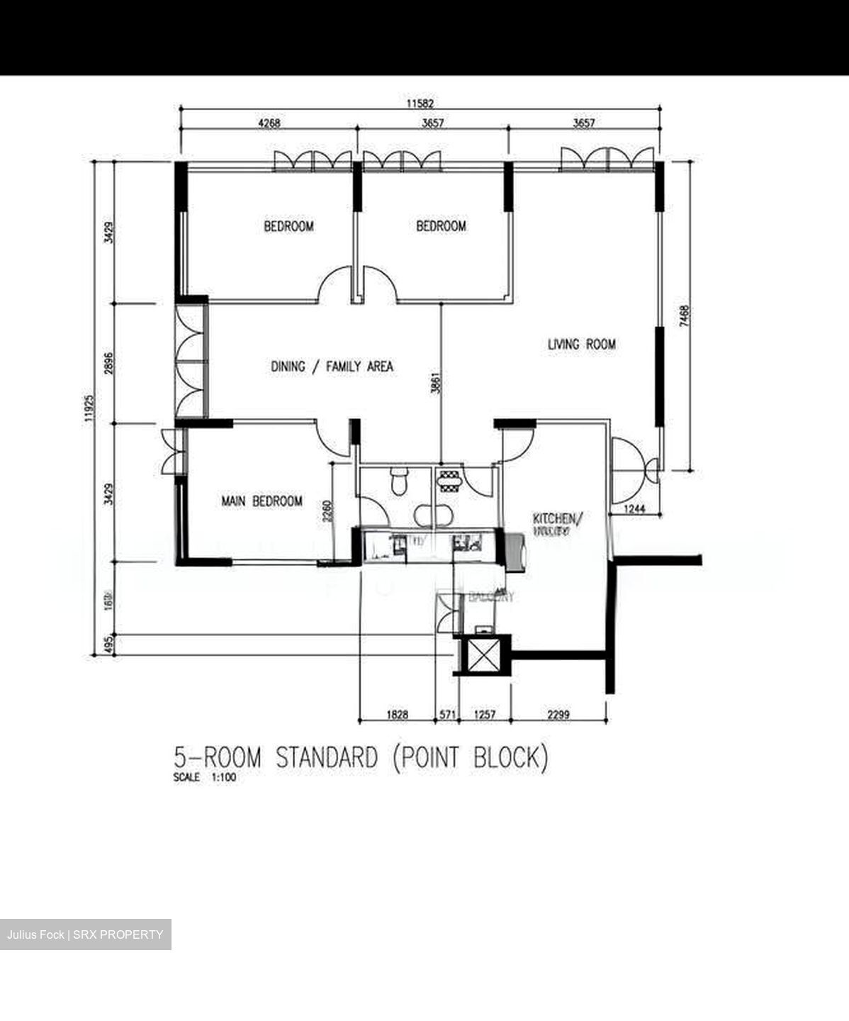 Blk 230 Lorong 8 Toa Payoh (Toa Payoh), HDB 5 Rooms #623354341